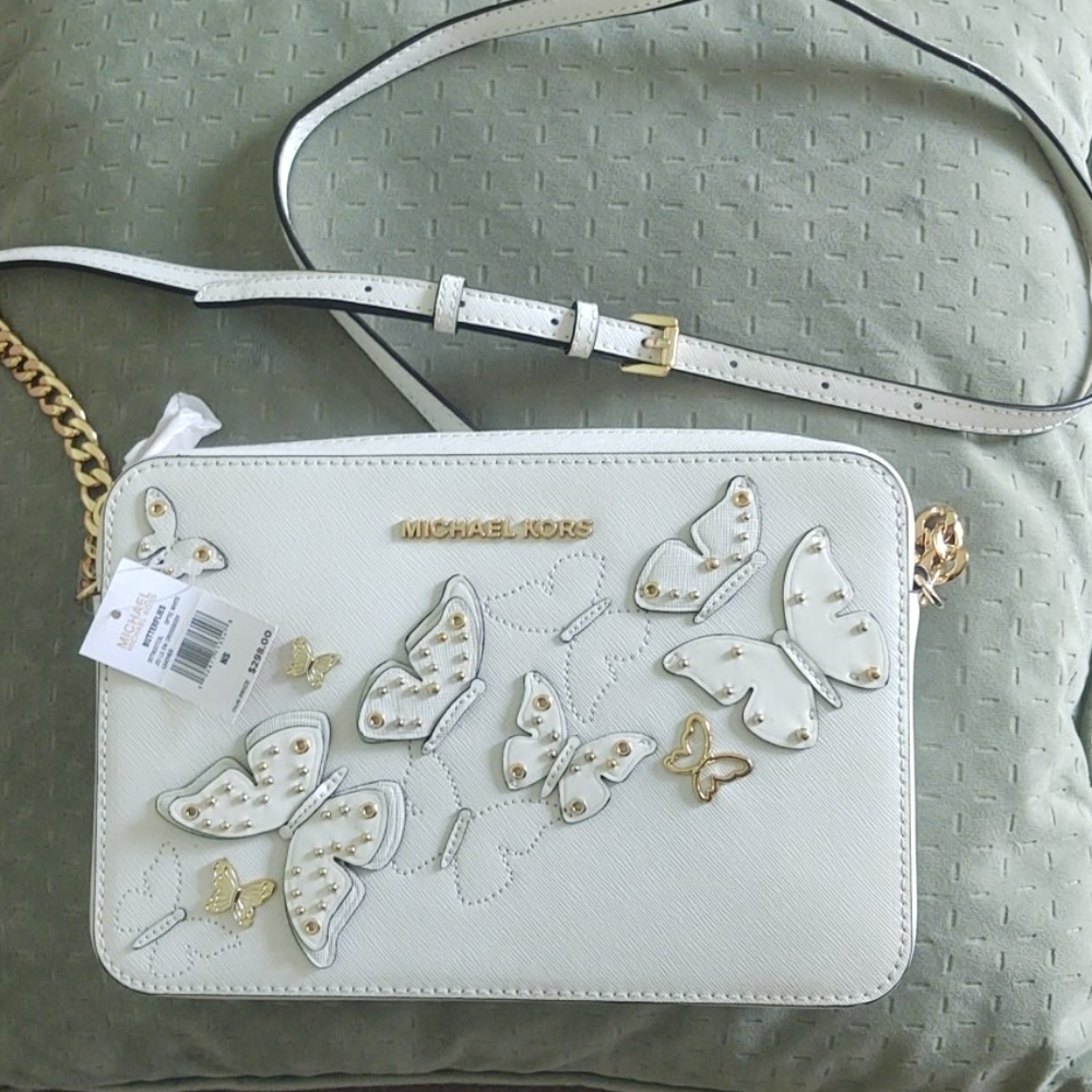 Michael Kors butterflies purse